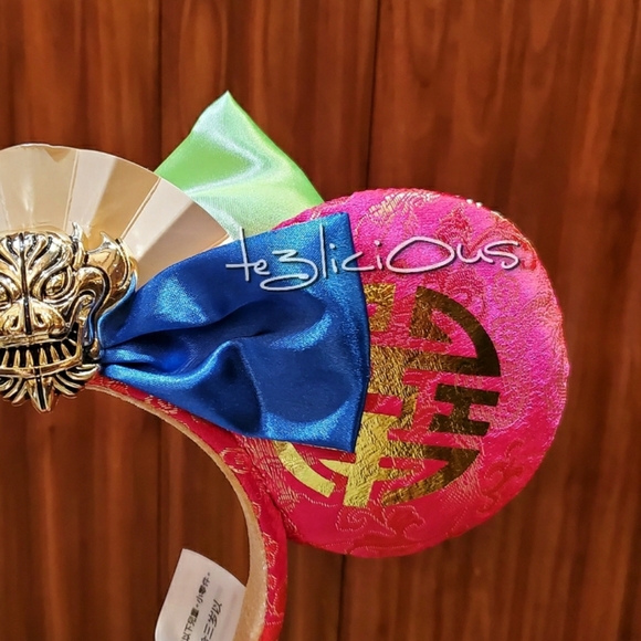 DISNEY PARKS MULAN MINNIE EARS HEADBAND - Picture 6 of 8